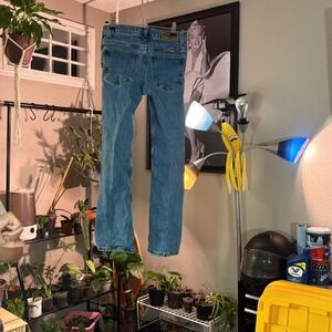 Wrangler‎ Premium Comfort Flex Denim Jeans Kids Size 14 Regular Wash Blue